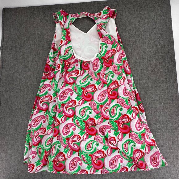 Altar'd State Dress Relaxed Fit Sleeveless Lined‎ Medium Pink, Red, Green - Picture 8 of 11